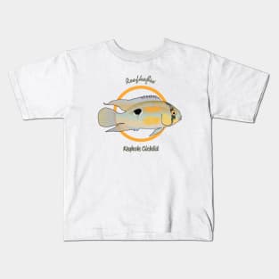 Keyhole Cichlid Kids T-Shirt